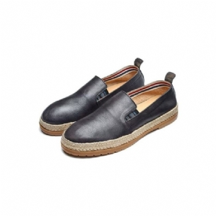 Loafers Til Mænd Cow Leather Slip-on