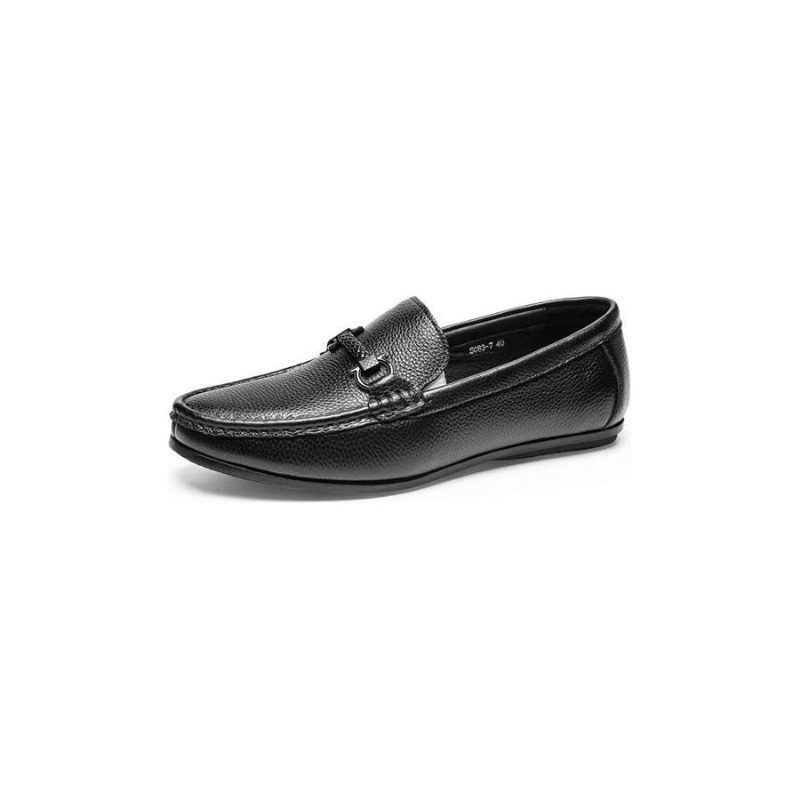 Loafers Til Mænd Eksotisk Metal Tå-slip-on-loafers