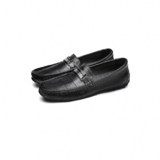 Loafers Til Mænd Elegant Croctex Slip On Luksuriøs Læderkomfort