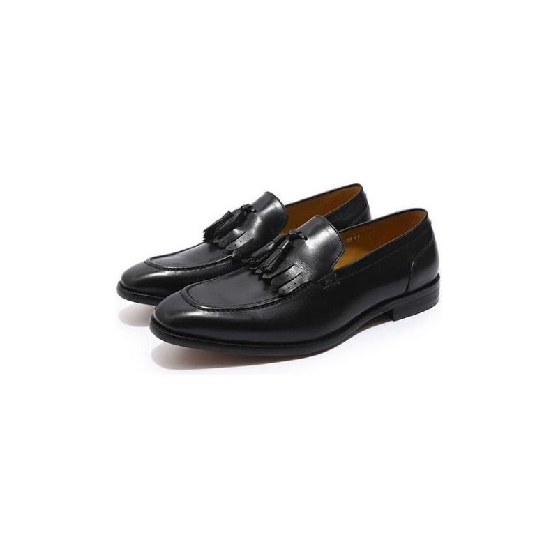 Loafers Til Mænd Exotic Elegance Åndbar Læder Slip-on