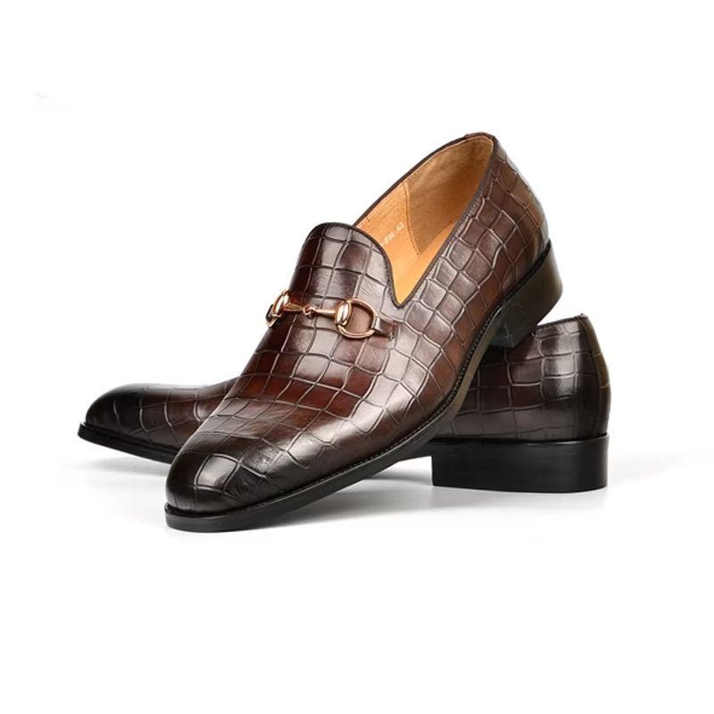 Loafers Til Mænd Hazel Luxury Elegant Slip-on - Kaffe