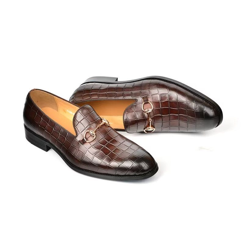 Loafers Til Mænd Hazel Luxury Elegant Slip-on - Kaffe