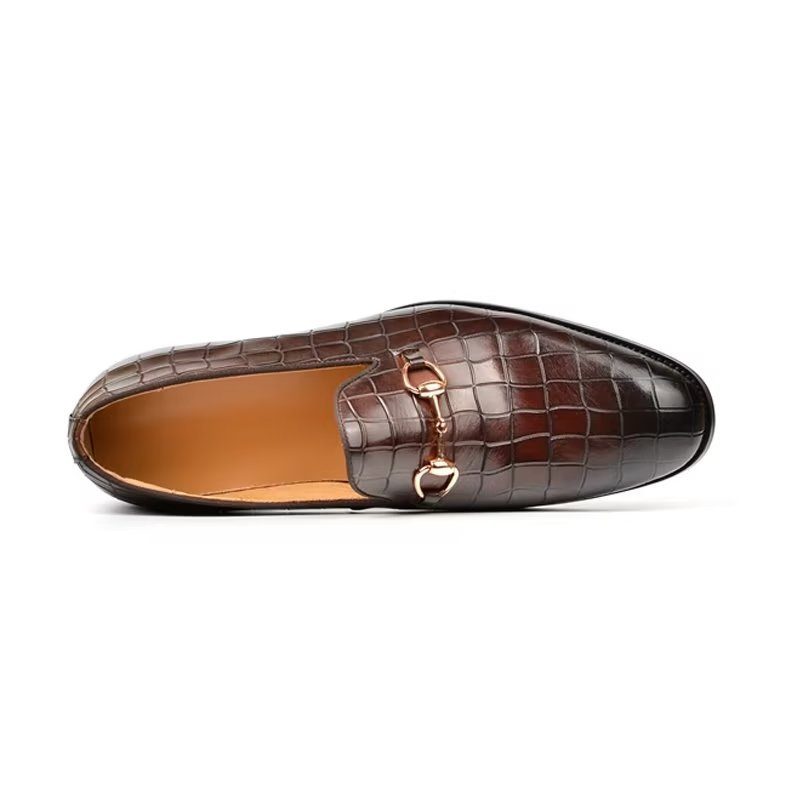 Loafers Til Mænd Hazel Luxury Elegant Slip-on - Kaffe