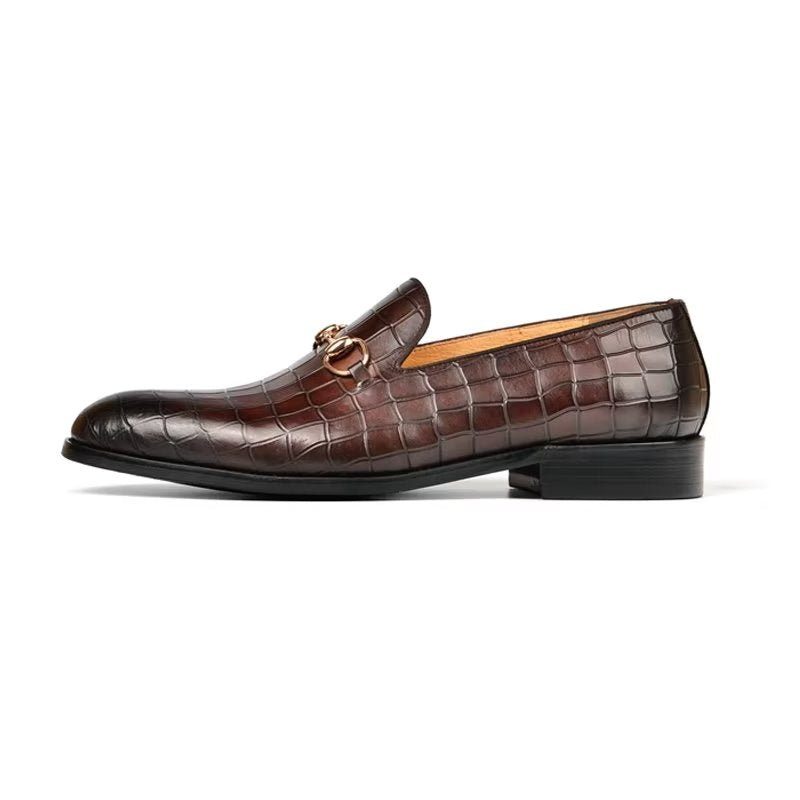 Loafers Til Mænd Hazel Luxury Elegant Slip-on - Kaffe