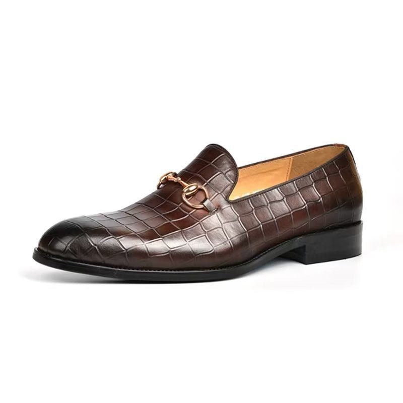 Loafers Til Mænd Hazel Luxury Elegant Slip-on - Kaffe