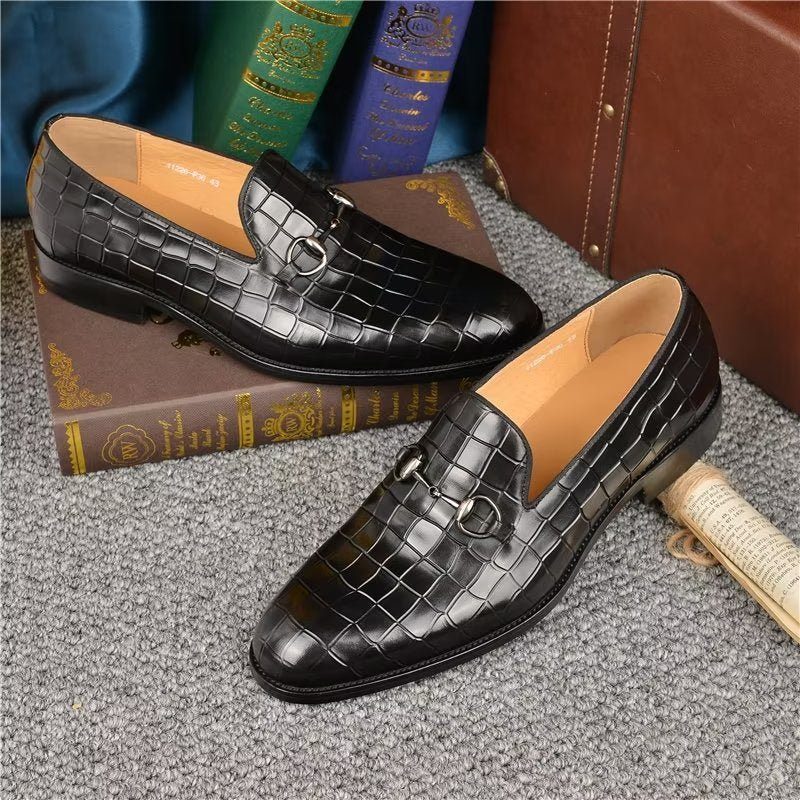 Loafers Til Mænd Hazel Luxury Elegant Slip-on - Sort