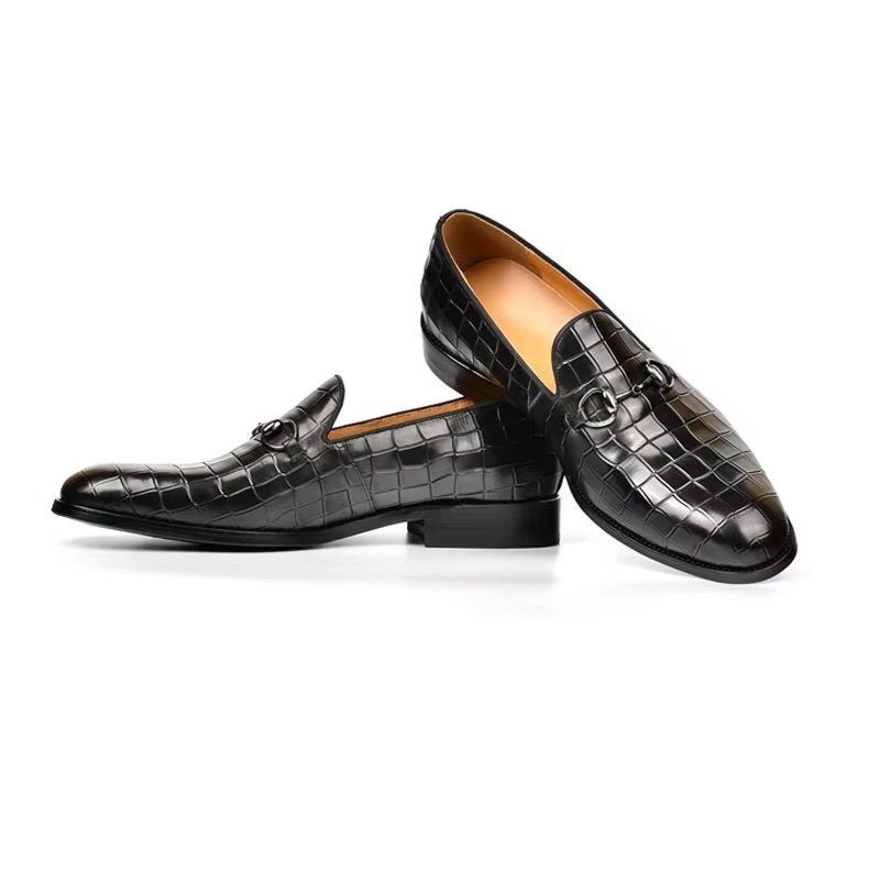 Loafers Til Mænd Hazel Luxury Elegant Slip-on - Sort