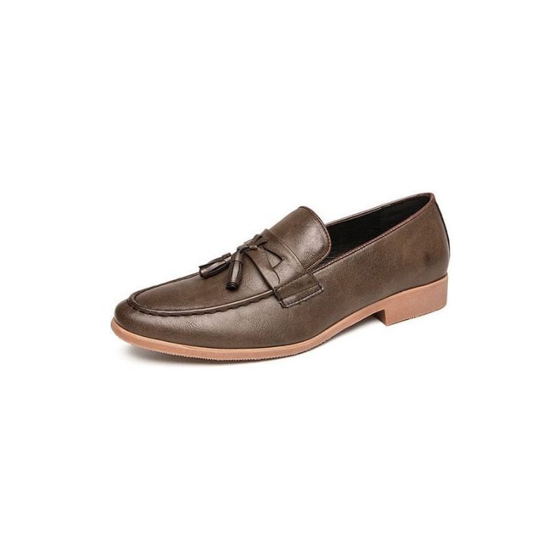 Loafers Til Mænd Lavish Croctassel Exotic Oxford - Kaffe 1