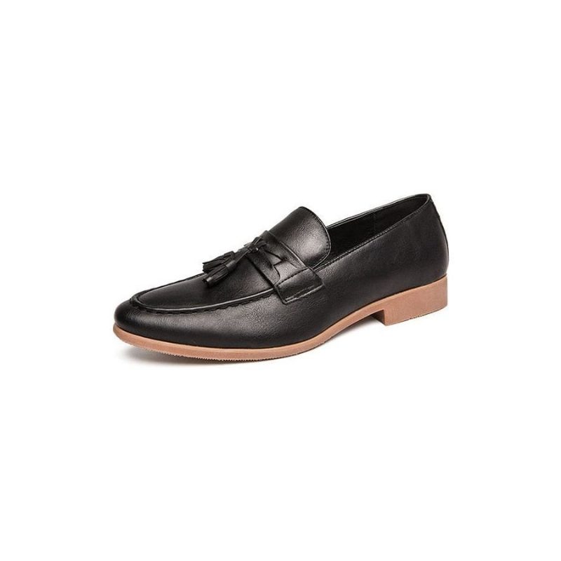 Loafers Til Mænd Lavish Croctassel Exotic Oxford - Sort 1