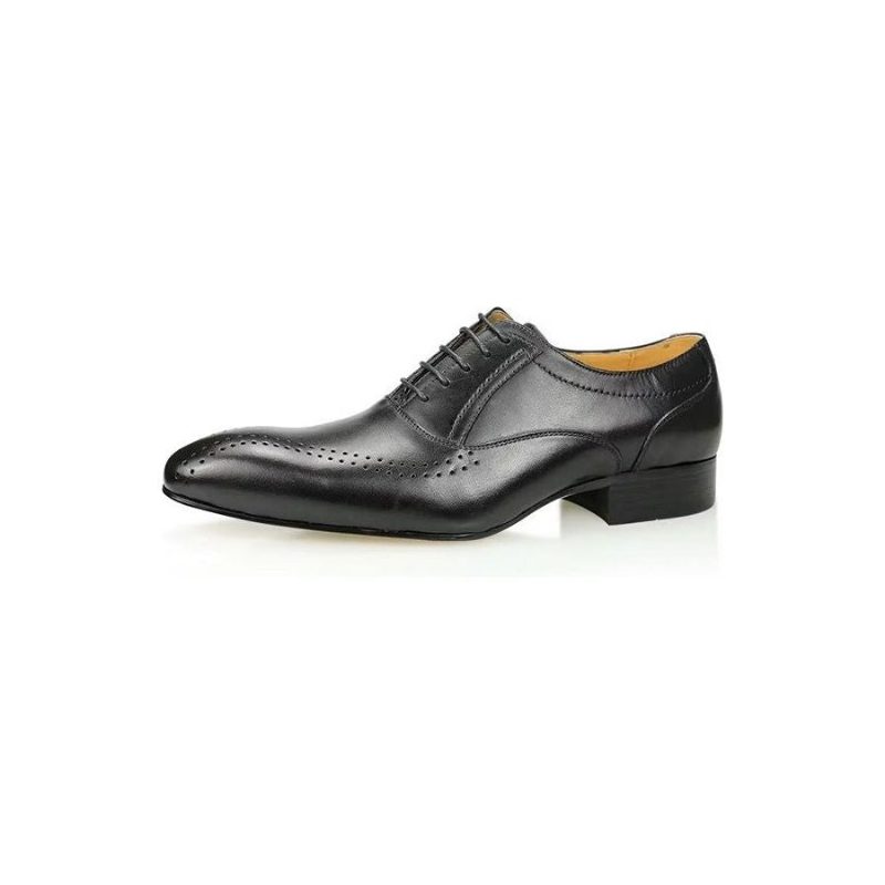 Mænds Formelle Sko Ægte Læder Chic Wedding Brogues