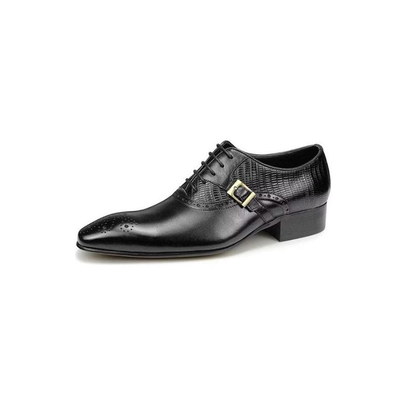 Mænds Formelle Sko Ægte Læder Elegante Bryllup Brogue