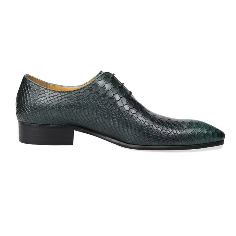 Mænds Formelle Sko Bryllup Brogues - Grøn