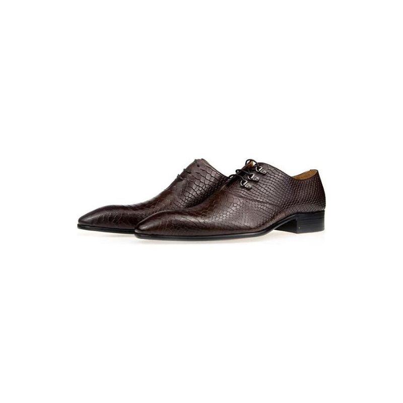 Mænds Formelle Sko Bryllup Brogues - Rød