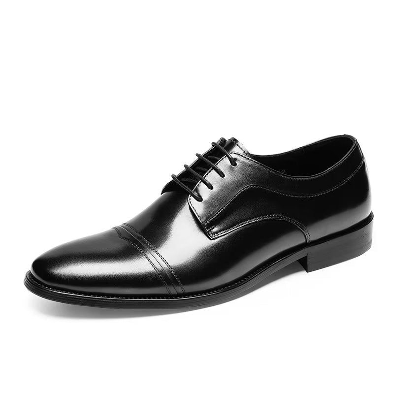 Mænds Formelle Sko Chic Derbies Dress - Sort