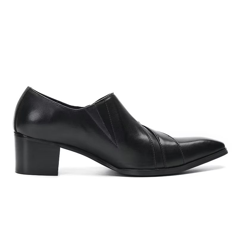 Mænds Formelle Sko Eksotiske Monkstrap Dress - Sort