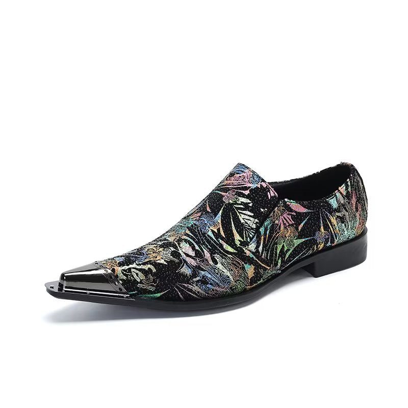 Mænds Formelle Sko Eksotiske Slip-on Dress - Flerfarvet