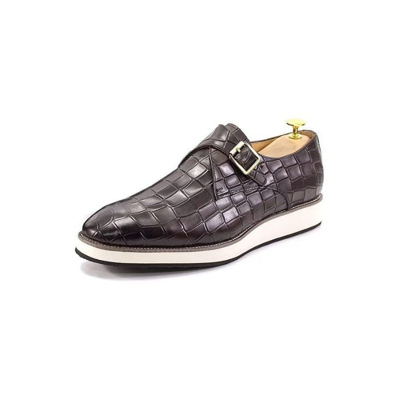 Mænds Formelle Sko Elegant Læder Brogue Style Bryllup Oxford