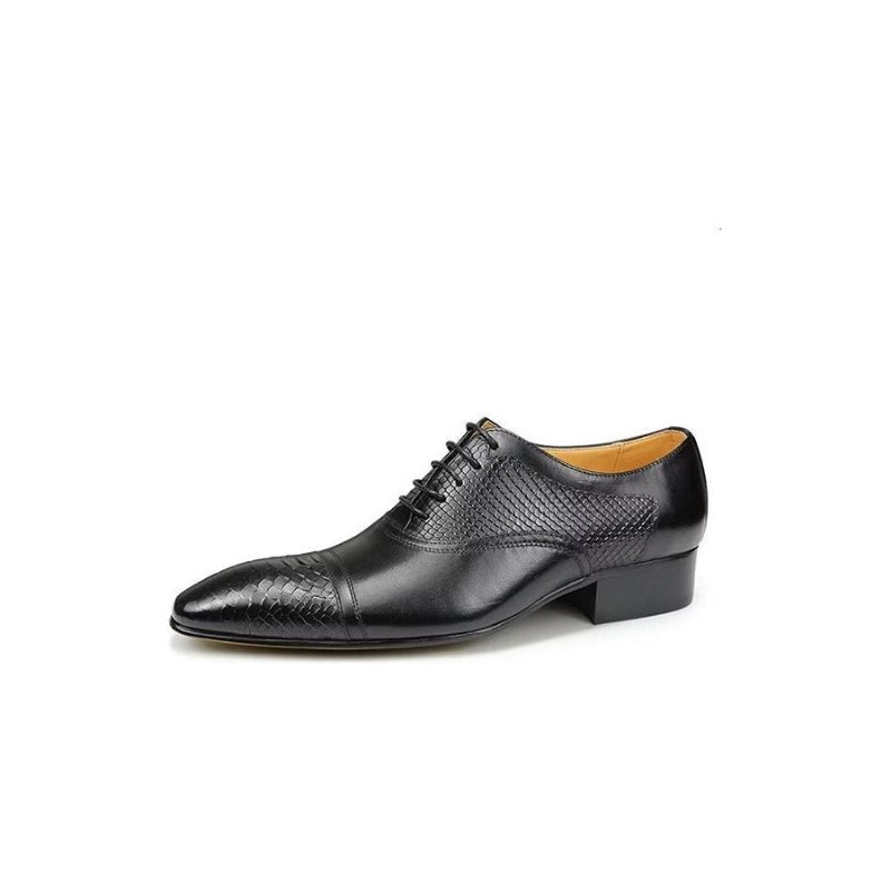 Mænds Formelle Sko Elegante Brugerdefinerede Brogue-læder-bryllupssko