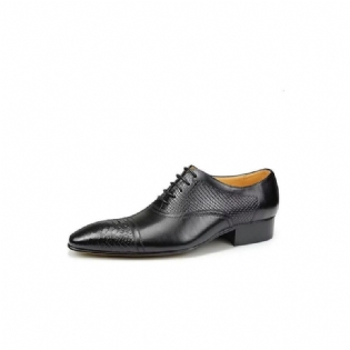 Mænds Formelle Sko Elegante Brugerdefinerede Brogue-læder-bryllupssko