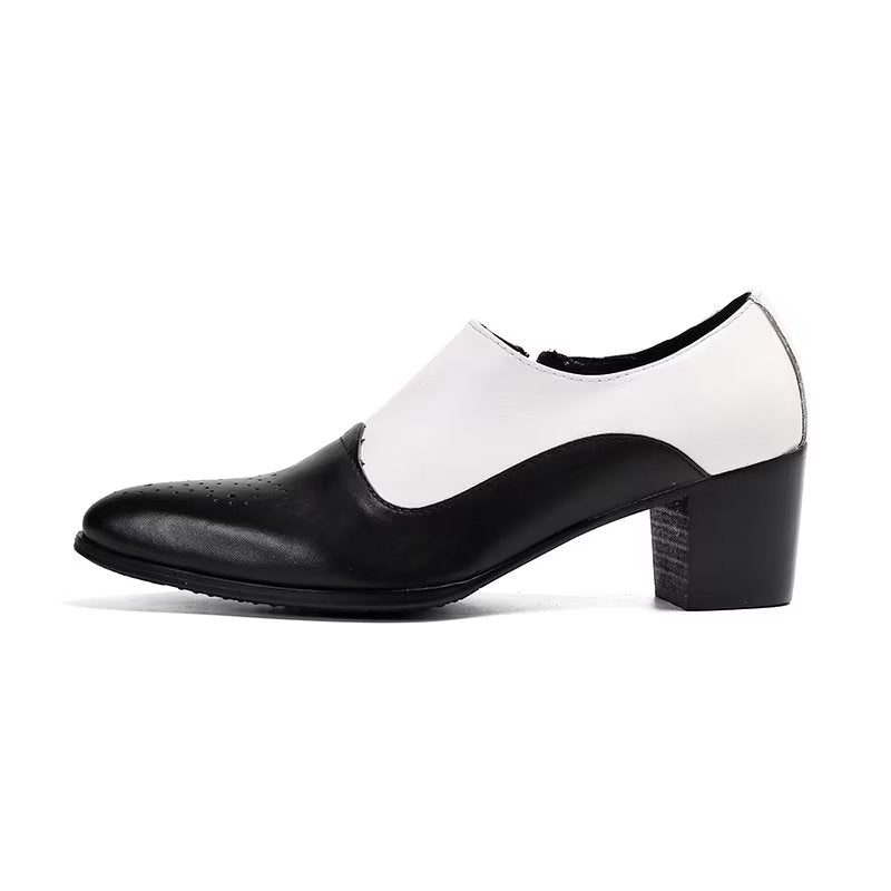 Mænds Formelle Sko Elegante Slip-on Kjole - Sort