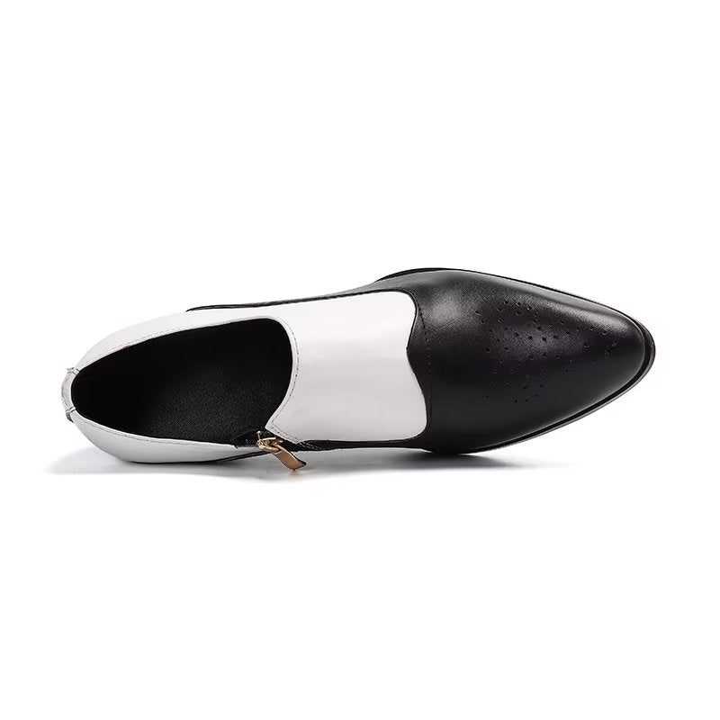 Mænds Formelle Sko Elegante Slip-on Kjole - Sort