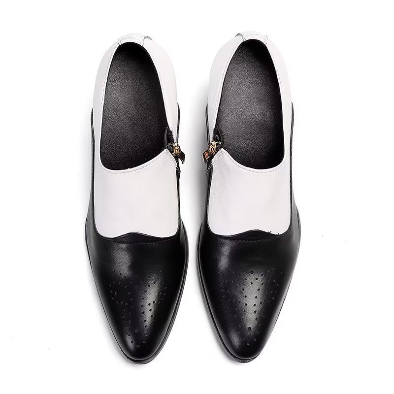 Mænds Formelle Sko Elegante Slip-on Kjole - Sort