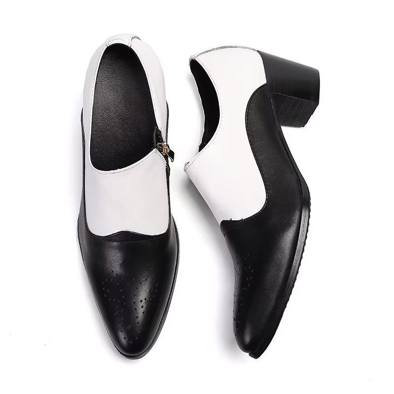 Mænds Formelle Sko Elegante Slip-on Kjole - Sort