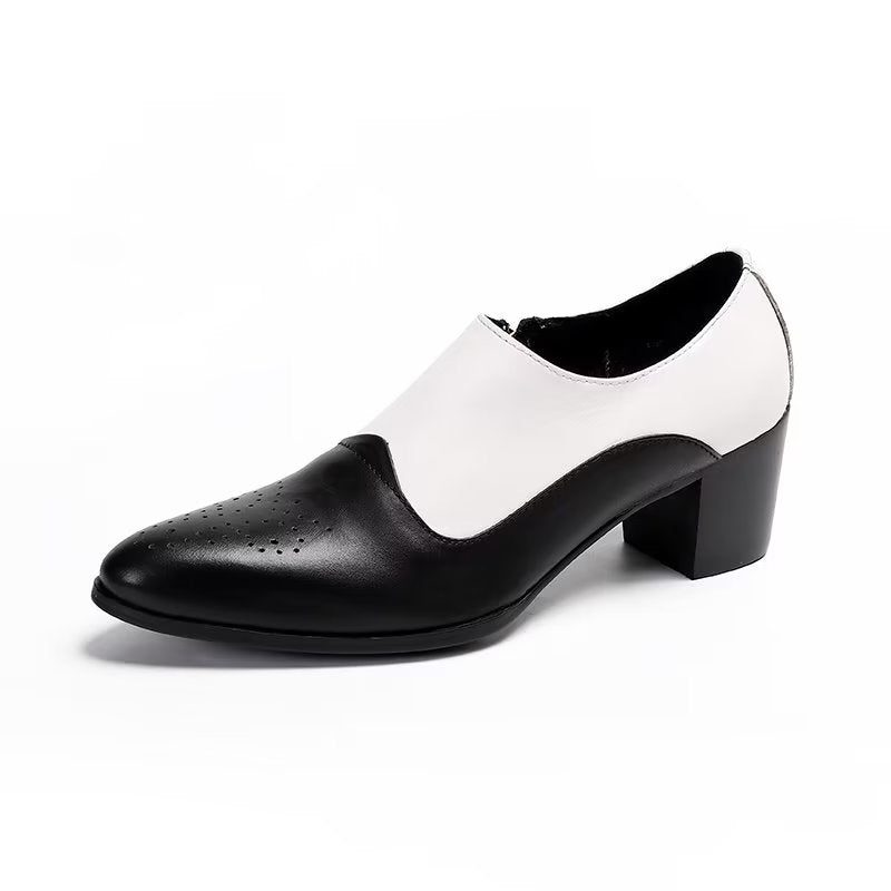 Mænds Formelle Sko Elegante Slip-on Kjole - Sort