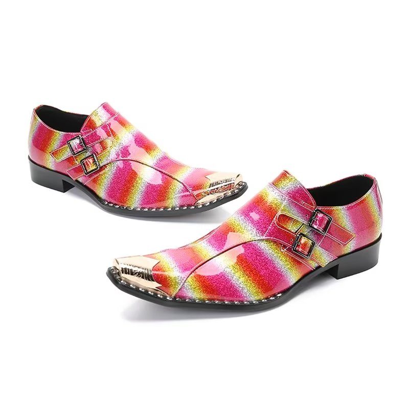 Mænds Formelle Sko Exotic Monkstrap Smart Dress - Multi-Color