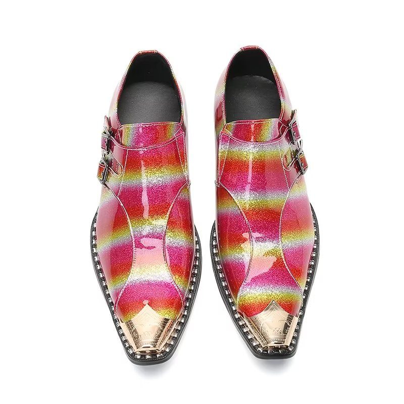 Mænds Formelle Sko Exotic Monkstrap Smart Dress - Multi-Color