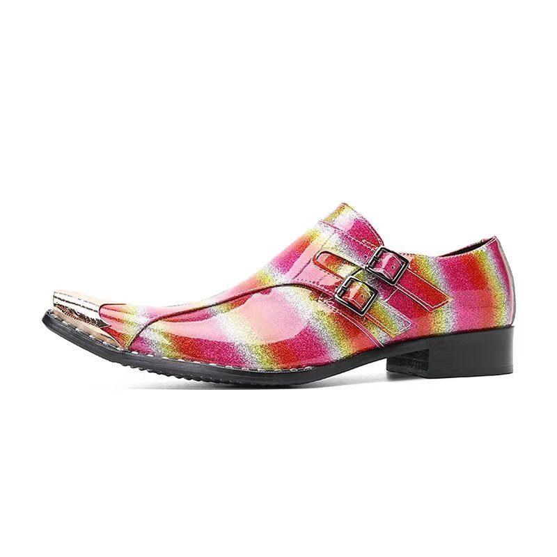 Mænds Formelle Sko Exotic Monkstrap Smart Dress - Multi-Color