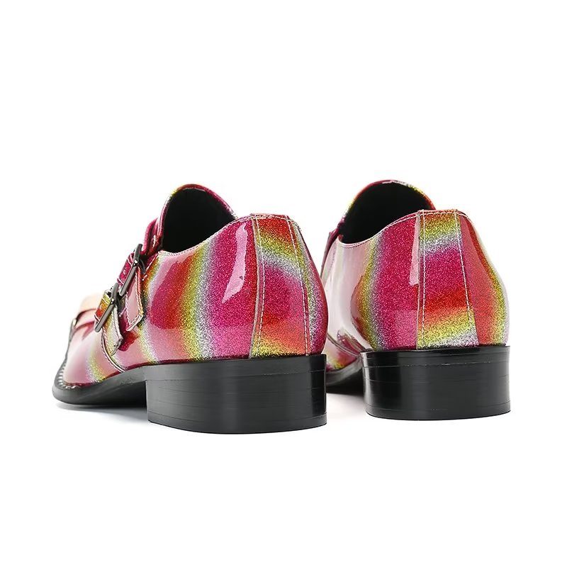 Mænds Formelle Sko Exotic Monkstrap Smart Dress - Multi-Color