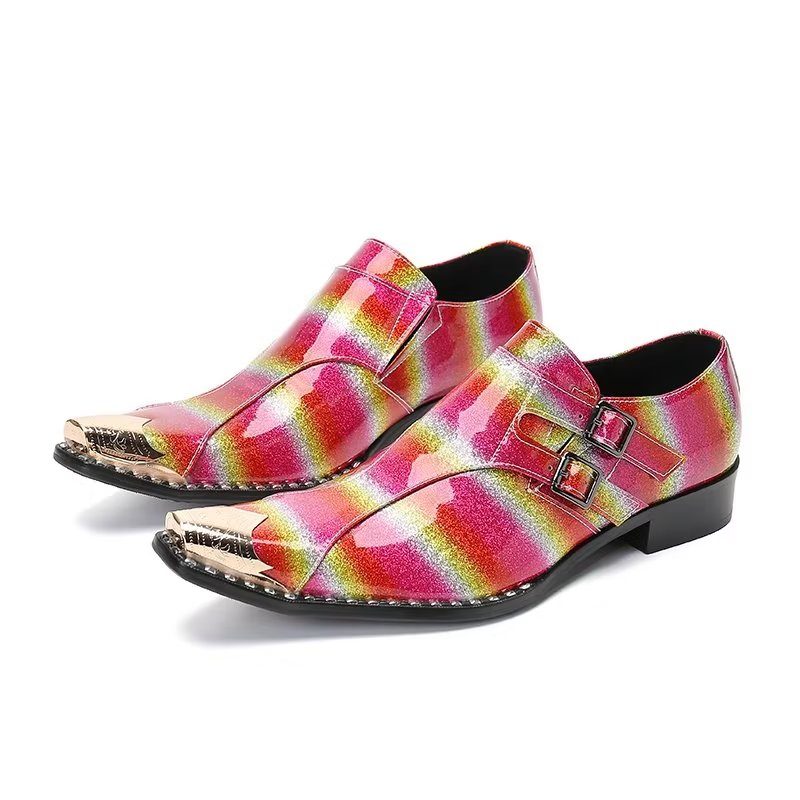 Mænds Formelle Sko Exotic Monkstrap Smart Dress - Multi-Color