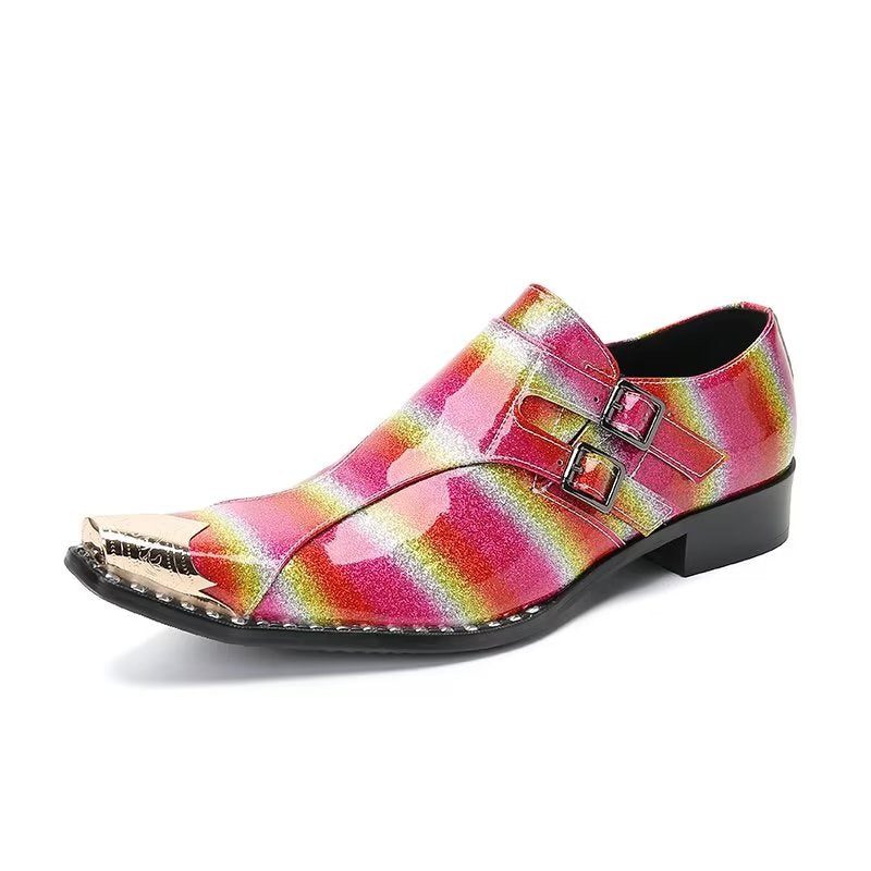 Mænds Formelle Sko Exotic Monkstrap Smart Dress - Multi-Color