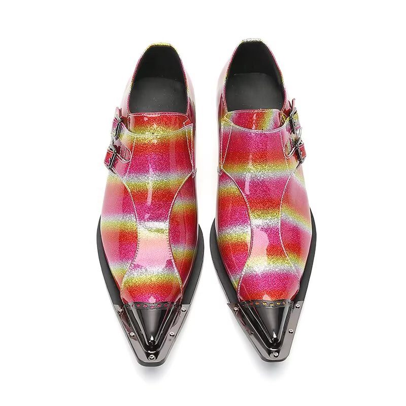 Mænds Formelle Sko Exotic Monkstrap Smart Dress - Multi-Color 1