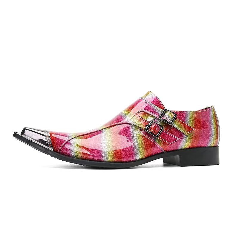 Mænds Formelle Sko Exotic Monkstrap Smart Dress - Multi-Color 1