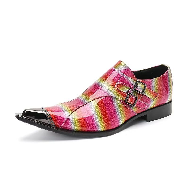 Mænds Formelle Sko Exotic Monkstrap Smart Dress - Multi-Color 1