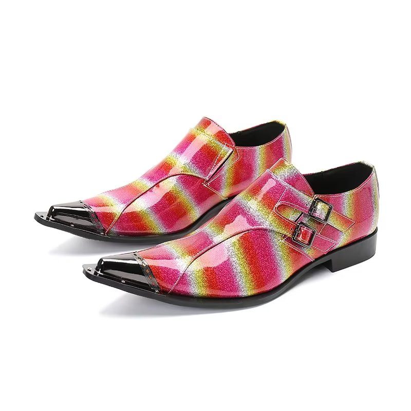 Mænds Formelle Sko Exotic Monkstrap Smart Dress - Multi-Color 1