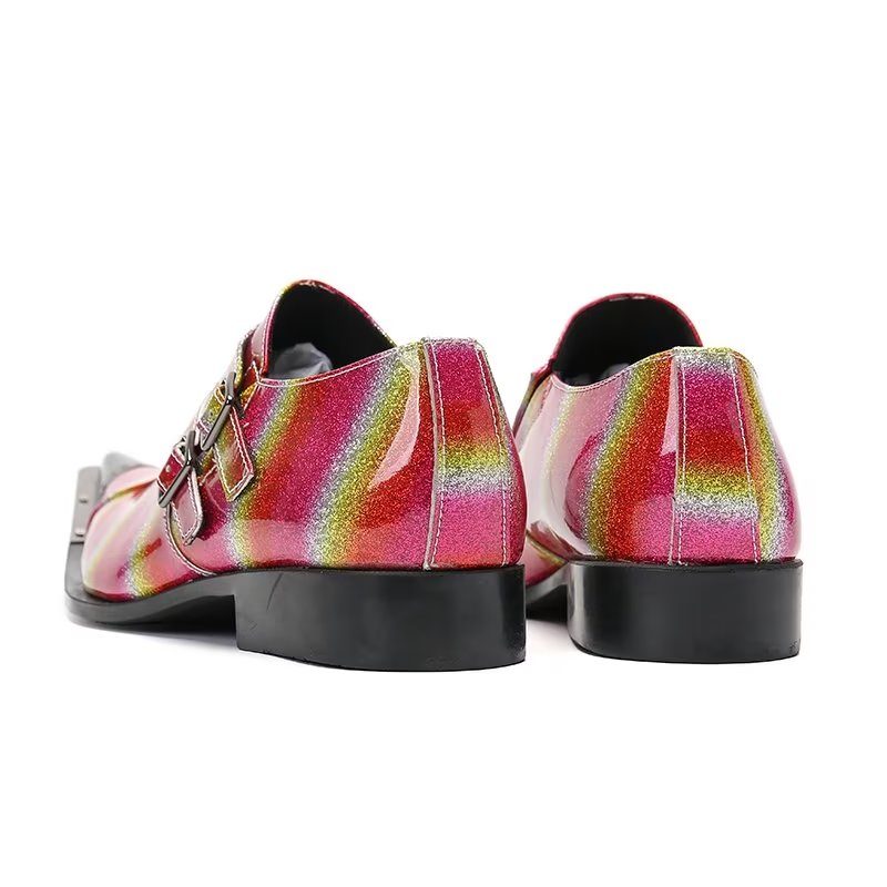 Mænds Formelle Sko Exotic Monkstrap Smart Dress - Multi-Color 1