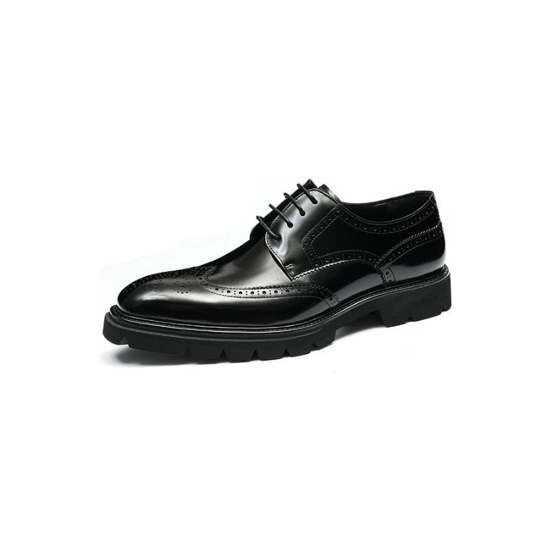 Mænds Formelle Sko Luksus Brogue Oxford Kjole