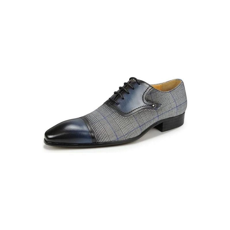 Mænds Formelle Sko Luksus Læder Elegant Brogue Bryllup Oxford