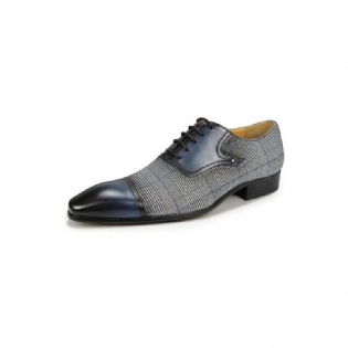 Mænds Formelle Sko Luksus Læder Elegant Brogue Bryllup Oxford