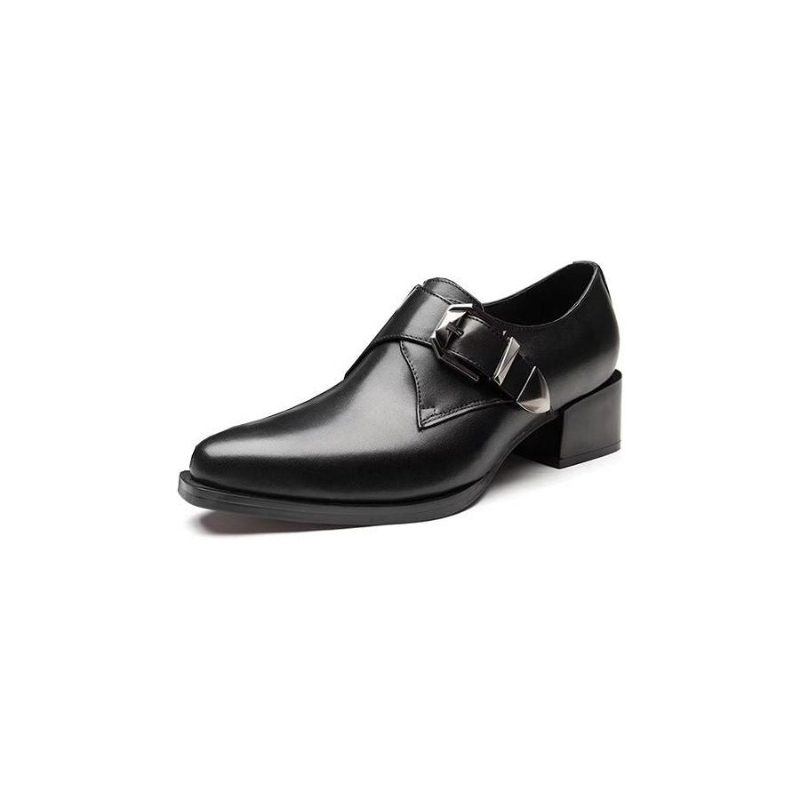 Mænds Formelle Sko Luksus Spidstå Monkstrap Dress