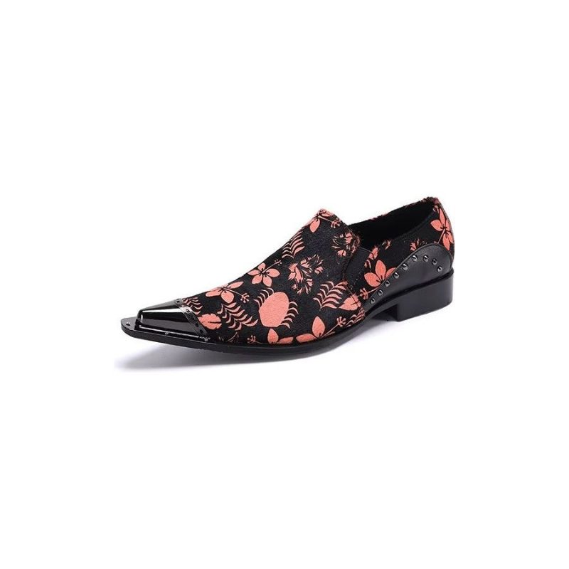 Mænds Formelle Sko Smart Slip-on Dress - Sort