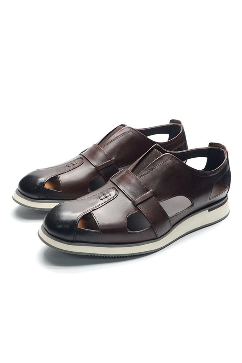 Mænds Fritidssko Chic Kolæder Elegante Slip-on Sandaler