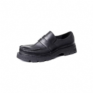 Mænds Fritidssko Luksus Komfort Slip-on Dress Sko