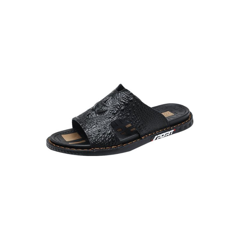 Mænds Fritidssko Luxecroco Sommer Chic Slip On Slides