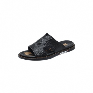 Mænds Fritidssko Luxecroco Sommer Chic Slip On Slides