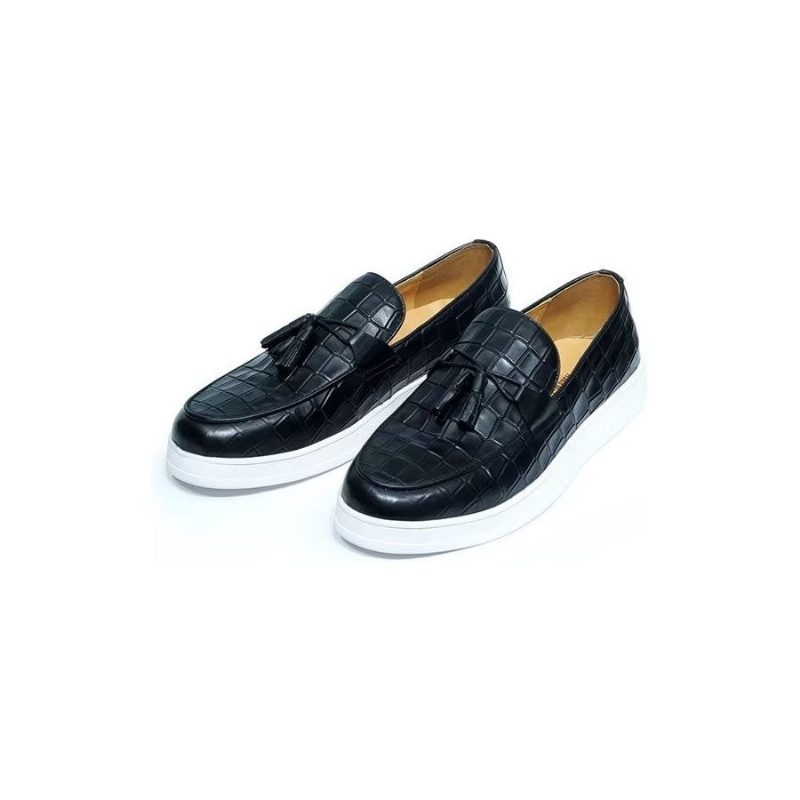 Mænds Fritidssko Modish Slip-ons - Sort