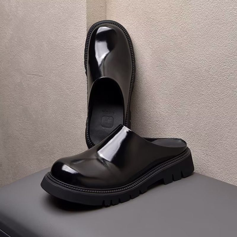 Mænds Fritidssko Slip On Casual Sko - Sort